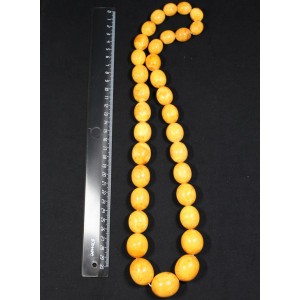 Antique german amber necklace